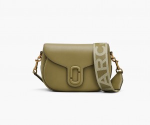 Marc Jacobs THE LARGE SADDLE BAG Crossbody Bags Green | Australia_MJ91377