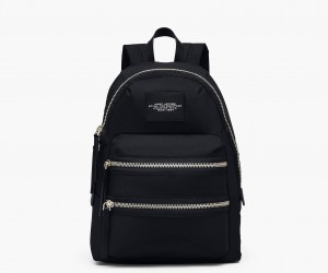 Marc Jacobs The Biker Nylon Large Backpacks Black | Australia_MJ89104