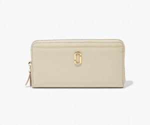 Marc Jacobs The J Marc Continental Wallets White | Australia_MJ30551