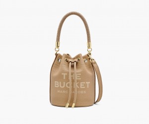 Marc Jacobs The Leather Bucket Bucket Bags Brown | Australia_MJ35736