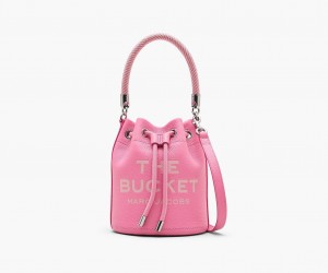 Marc Jacobs The Leather Bucket Bucket Bags Pink | Australia_MJ70778