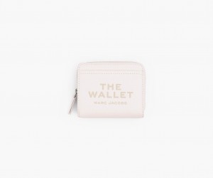 Marc Jacobs The Leather Mini Compact Wallets White | Australia_MJ65860