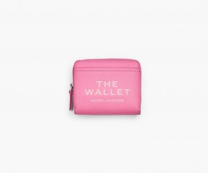 Marc Jacobs The Leather Mini Compact Wallets Pink | Australia_MJ53611