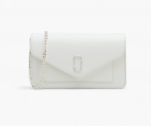 Marc Jacobs The Longshot Chain Wallets White | Australia_MJ16447