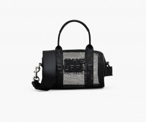 Marc Jacobs The Mesh Mini Duffle Crossbody Bags Black | Australia_MJ69376