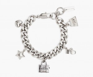 Marc Jacobs The Mini Icon Charm Bracelets Light Silver | Australia_MJ47101