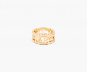 Marc Jacobs The Monogram Rings Gold | Australia_MJ66281