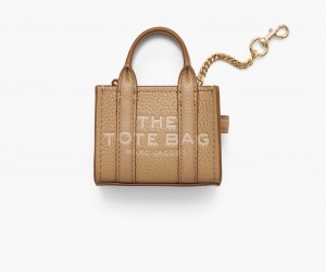 Marc Jacobs The Nano Tote Bag Charms Brown | Australia_MJ41290