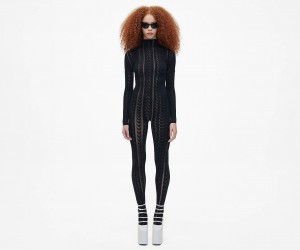 Marc Jacobs The Seamless Catsuit Dress Black | Australia_MJ69267