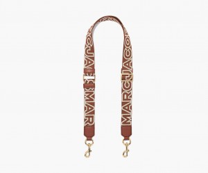 Marc Jacobs The Thin Outline Logo Webbing Bag Strap Multicolor | Australia_MJ50560