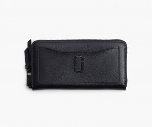 Marc Jacobs The Utility Snapshot Dtm Continental Wallets Black | Australia_MJ73626