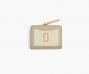 Marc Jacobs The Utility Snapshot Mini Compact Wallets Khaki Multicolor | Australia_MJ38327