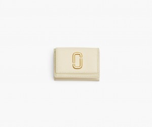 Marc Jacobs The Utility Snapshot Mini Trifold Wallets Khaki Multicolor | Australia_MJ32385