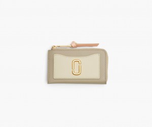 Marc Jacobs The Utility Snapshot Top Zip Wallets Khaki Multicolor | Australia_MJ15679