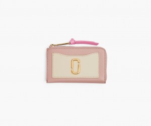 Marc Jacobs The Utility Snapshot Top Zip Wallets Rose Multicolor | Australia_MJ36219