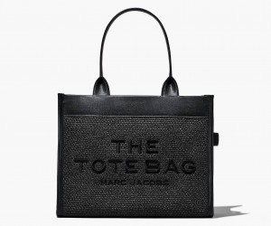 Marc Jacobs The Woven DTM Large Tote Bags Black | Australia_MJ23949