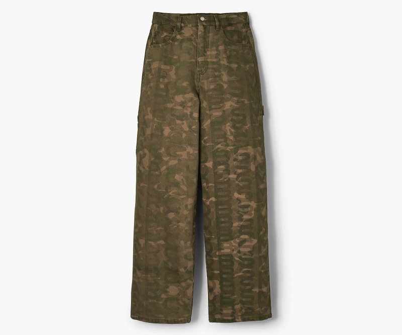 Marc Jacobs Camo Oversized Jean Bottoms Camo Multicolor | Australia_MJ12402