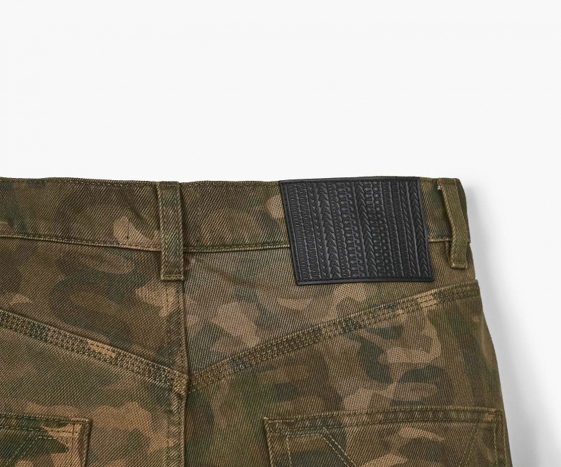 Marc Jacobs Camo Oversized Jean Bottoms Camo Multicolor | Australia_MJ12402