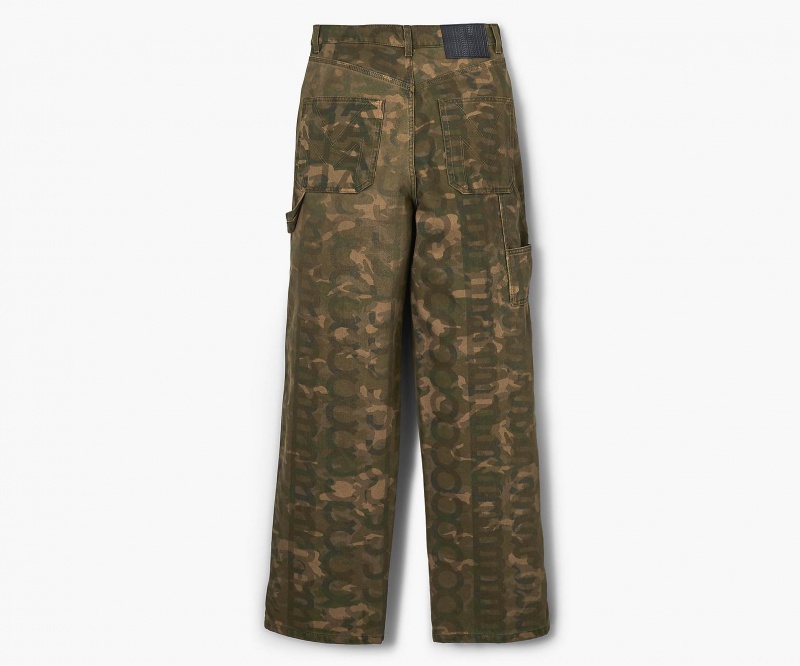 Marc Jacobs Camo Oversized Jean Bottoms Camo Multicolor | Australia_MJ12402