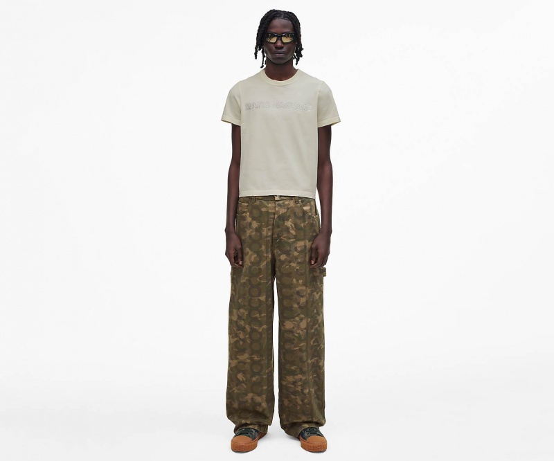 Marc Jacobs Camo Oversized Jean Bottoms Camo Multicolor | Australia_MJ12402