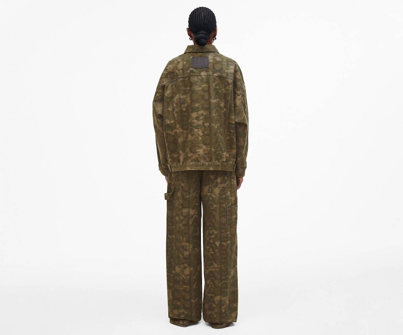 Marc Jacobs Camo Oversized Trucker Outerwear Camo Multicolor | Australia_MJ94648