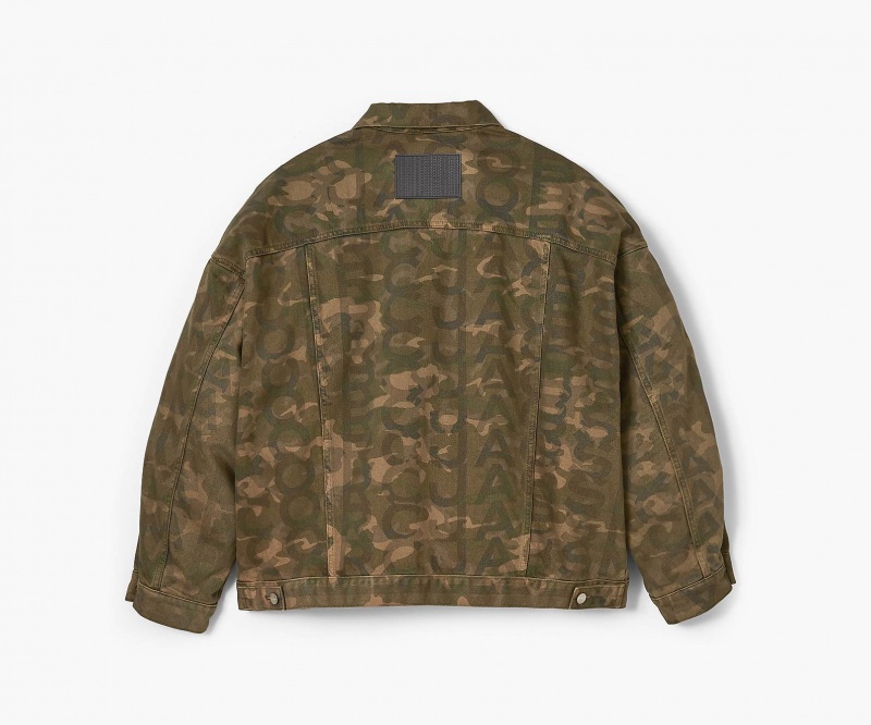 Marc Jacobs Camo Oversized Trucker Outerwear Camo Multicolor | Australia_MJ94648