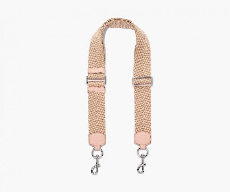 Marc Jacobs The Arrow Webbing Bag Strap Rose Multicolor | Australia_MJ14133