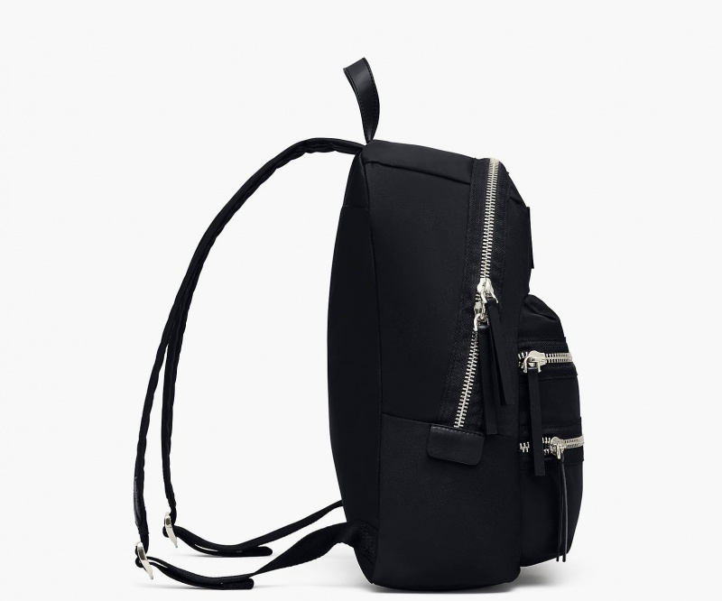 Marc Jacobs The Biker Nylon Large Backpacks Black | Australia_MJ89104