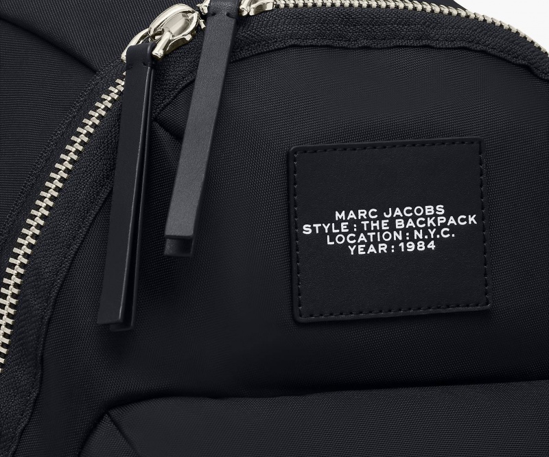 Marc Jacobs The Biker Nylon Large Backpacks Black | Australia_MJ89104