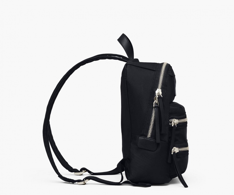 Marc Jacobs The Biker Nylon Medium Backpacks Black | Australia_MJ50322