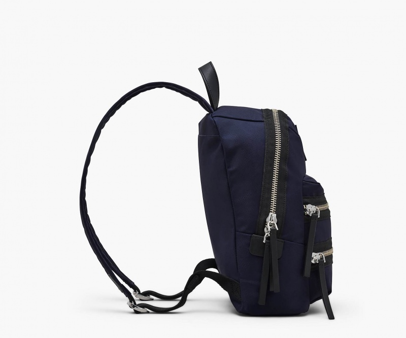 Marc Jacobs The Biker Nylon Medium Backpacks Blue | Australia_MJ41465