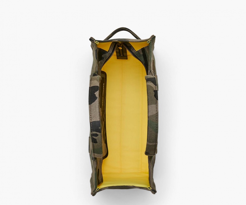 Marc Jacobs The Camo Jacquard Large Tote Bags Camo Multicolor | Australia_MJ52910