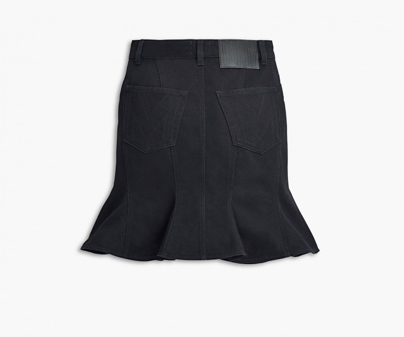 Marc Jacobs The Fluted Mini Skirt Bottoms Black | Australia_MJ12729