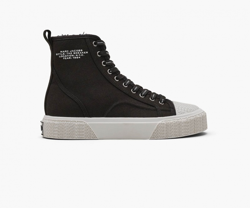 Marc Jacobs The High Top Sneakers Black | Australia_MJ75932