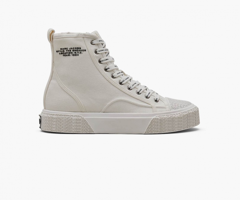 Marc Jacobs The High Top Sneakers White | Australia_MJ89178