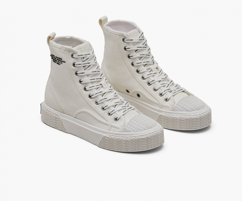 Marc Jacobs The High Top Sneakers White | Australia_MJ89178