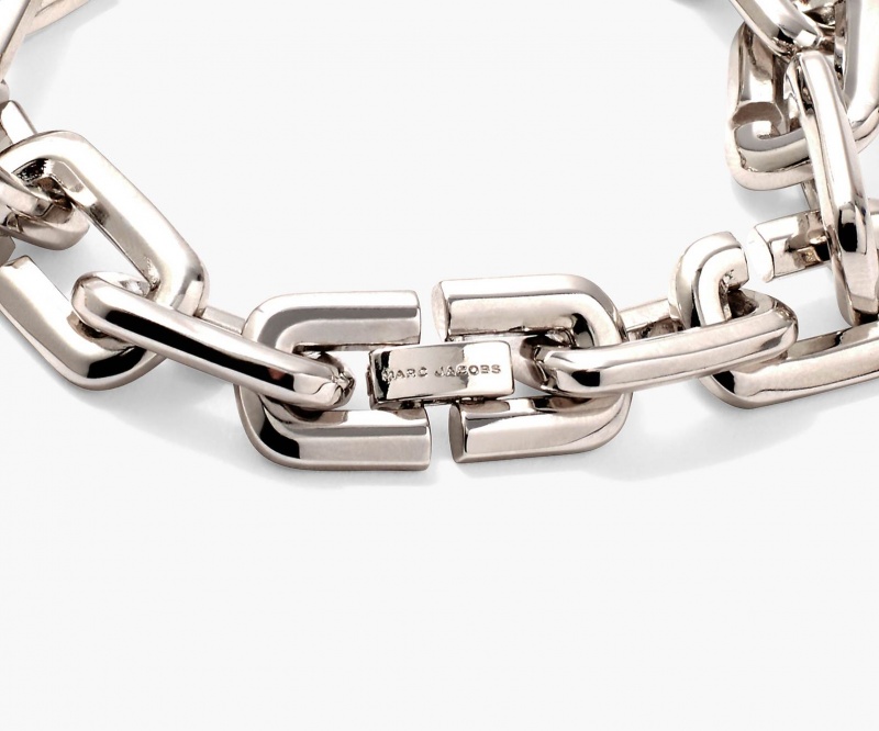 Marc Jacobs The J Marc Chain Link Bracelets Silver | Australia_MJ40165