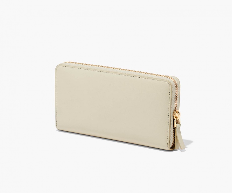 Marc Jacobs The J Marc Continental Wallets White | Australia_MJ30551