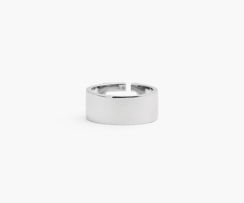 Marc Jacobs The J Marc Crystal Rings Silver | Australia_MJ40049