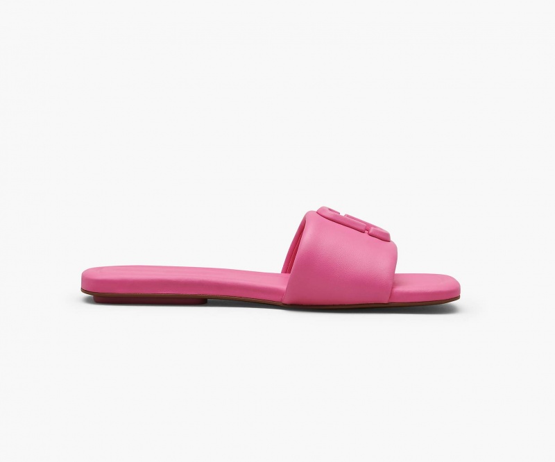 Marc Jacobs The J Marc Leather Sandals Pink | Australia_MJ86774