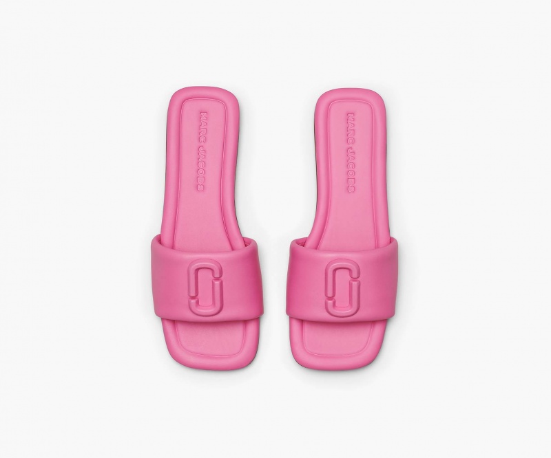 Marc Jacobs The J Marc Leather Sandals Pink | Australia_MJ86774