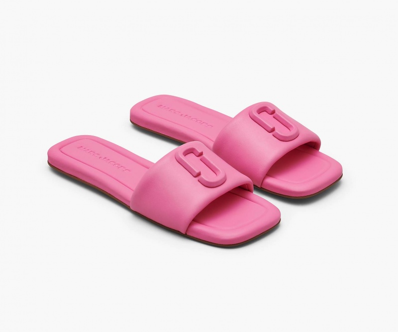 Marc Jacobs The J Marc Leather Sandals Pink | Australia_MJ86774