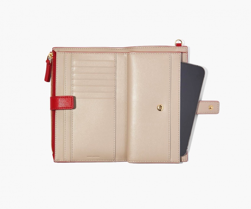 Marc Jacobs The J Marc Phone Wallets Red | Australia_MJ98008