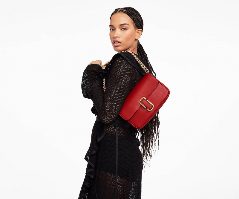 Marc Jacobs The J Marc Shoulder Bags Red | Australia_MJ46999