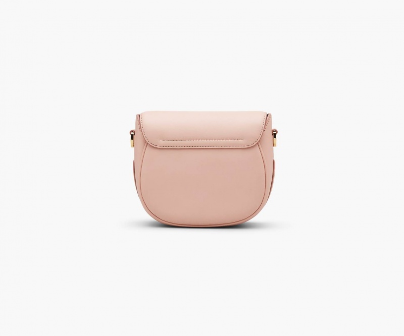 Marc Jacobs The J Marc Small Saddle Crossbody Bags Rose | Australia_MJ30540