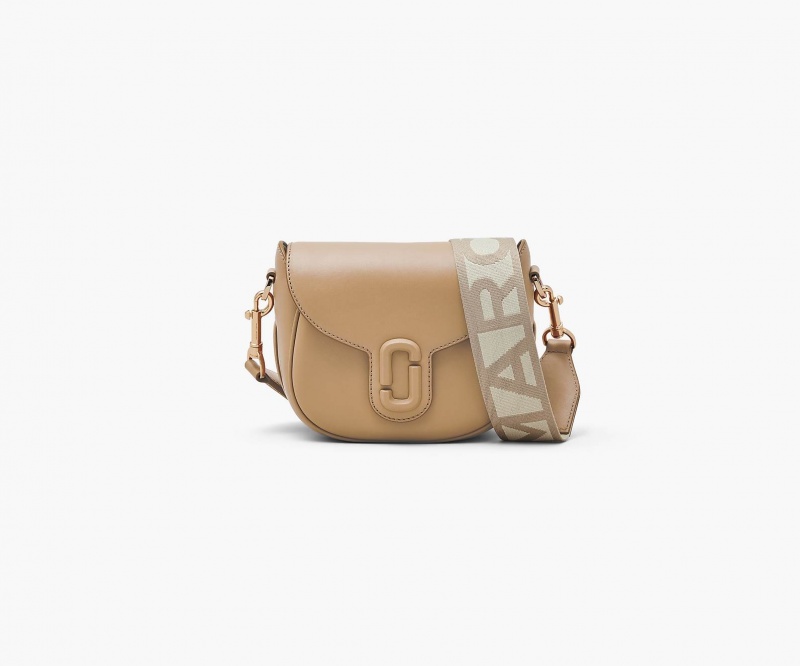 Marc Jacobs The J Marc Small Saddle Crossbody Bags Brown | Australia_MJ42802