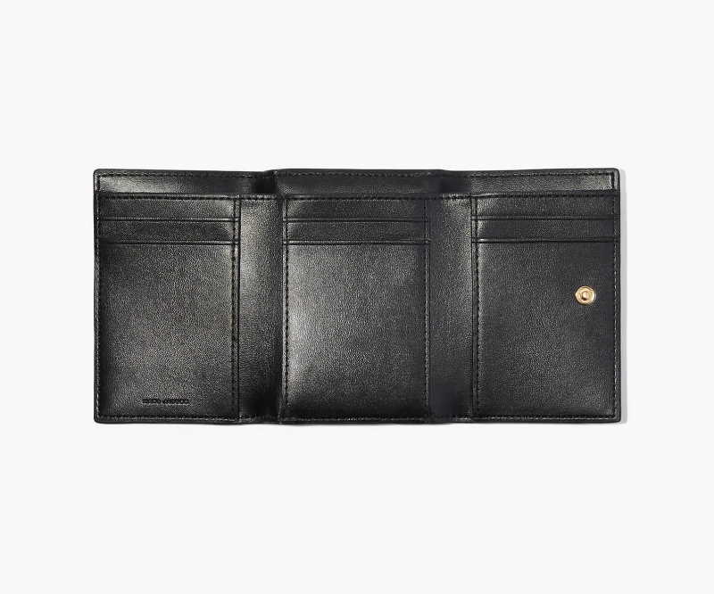 Marc Jacobs The J Marc Trifold Wallets Black | Australia_MJ36110