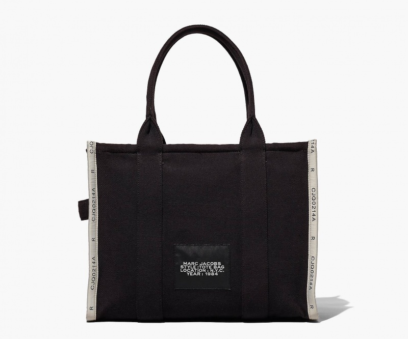 Marc Jacobs The Jacquard Large Tote Bags Black | Australia_MJ18548