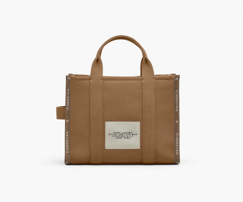 Marc Jacobs The Jacquard Medium Tote Bags Brown | Australia_MJ58956