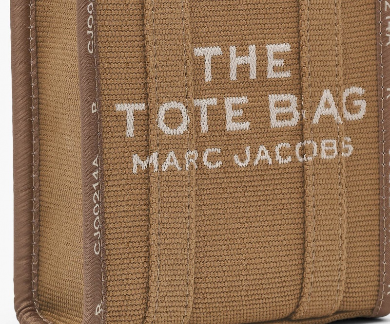 Marc Jacobs The Jacquard Mini Tote Bags Brown | Australia_MJ68829